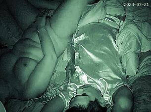 beautiful asian babe rides dildo to orgasm