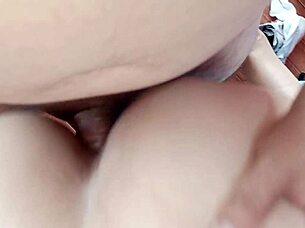 Big Ass Stepmom Begs for Young Cock to Fill Her Face with Cum