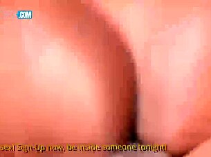 EBONY BABE LOVER SUCKS THICK COCK BEFORE MASSIVE CUMSHOT ON HER TITS