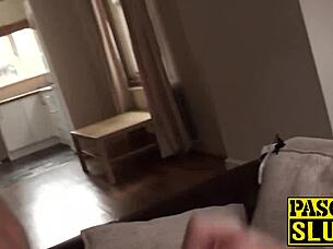 Busty brit, ready for rough ride and creampie finish?