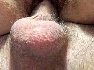 ever wonder how fucking my wife's hairy pussy ends in a deep creampie closeup?
