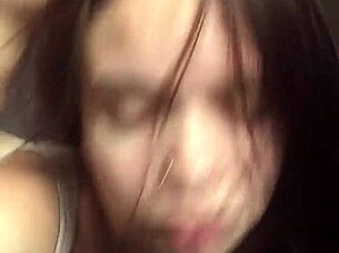 Fucked cute 18 year old beauty behind garages then bed