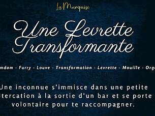 french furry crossdresser transforms into doggystyle fun