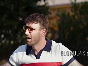 family sports day turns into wild outdoor foursome with bunny madison and krystal palmer