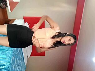 Big Ass Stepmom Begs for Young Cock to Fill Her Face with Cum