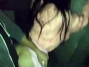 Fucked cute 18 year old beauty behind garages then bed