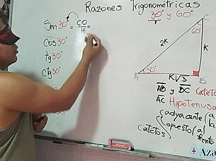 asian nerd student teacher trigonometry sex lesson