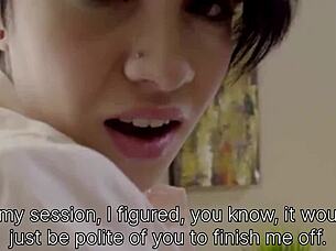 blackmailing tight teen pussy while stuck helpless and horny