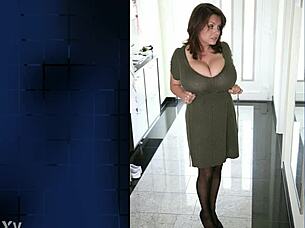 Those huge bbw milf tits make me crave every bounce and jiggle