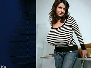 Those huge bbw milf tits make me crave every bounce and jiggle