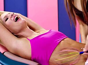 hey beautiful blonde candee licious, ready for talia mint's tickling feet challenge?