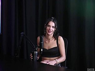 Debora Andrade's sheer red lingerie compilation heats up part 2