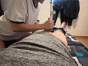 quiero TU RICA LECHE PADRASTO, lléname la boca y el coño de semen!