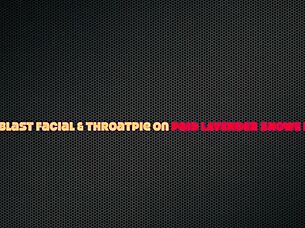 egyptian glasses babe chokes on deep throat cum explosion