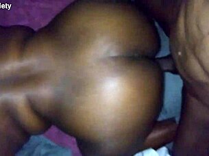 Hey, watch this BBW neighbor's big ass in bedroom casting!