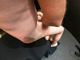 Britney Madison gags on cock in hardcore deepthroat session