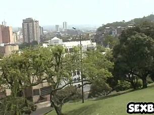 mature latina shows off perfect pussy ass