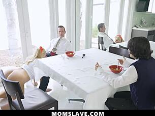 Oh yeah, hot milf craves doggystyle pounding in wild 3some!