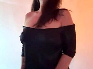 milf secretary strippin slow bouncin those huge tits 🔥🍒