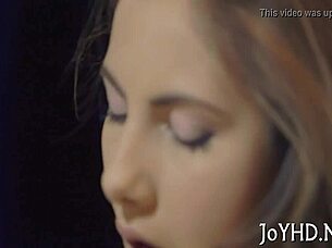 Teen slut, lick that 10-pounder then get your pussy bonked hard?