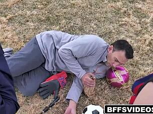 Soccer Girls Avery Black Coco Lovelock Diana Grace Naughty Coach Group