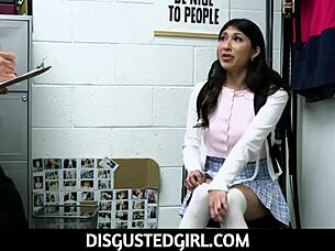 Teen Begs Cop: Blowjob For Release Now!