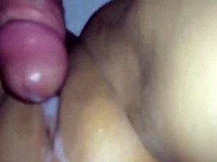 hey corninhos, watch this wife take a deep creampie in her pussy while you're away