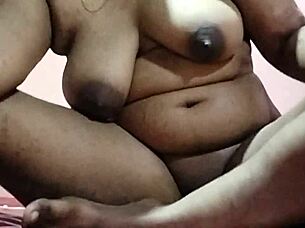 neighbor aunty fucked raw in condomless hardcore chudai action