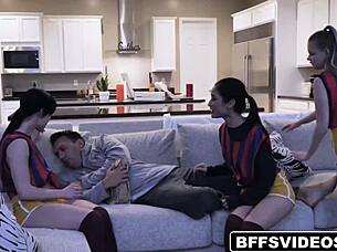 Soccer Girls Avery Black Coco Lovelock Diana Grace Naughty Coach Group