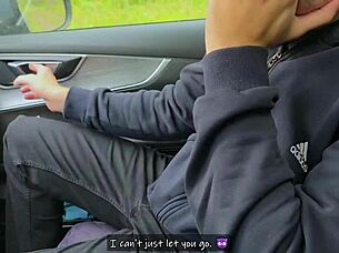 femdom taxi ride turns into facesitting domination 😈🚕👅