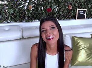 crazy intense emotions as katherin moore takes 3on1 dp pounding