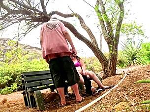 ever wondered about sucking cock in a public garden?