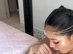 i suck neighbor's big cock to make my ebony partner jealous amateur couple real