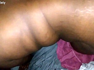 Hey, watch this BBW neighbor's big ass in bedroom casting!