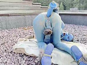 monika fox prolapses ass pussy with huge dildo squirt outdoors