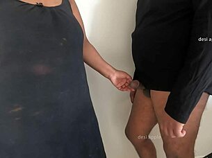 ever caught a sneaky indian massage turning into secret handjob?