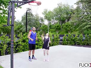 Petite Sia Wood Kisses Deepthroats Fucks Hardcore For Basketball Team