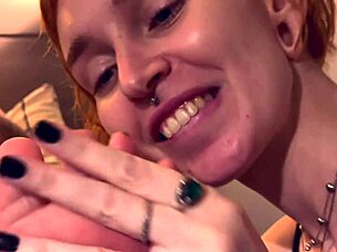 Licking Her Perfect Latina Feet and Sucking Toes Deep