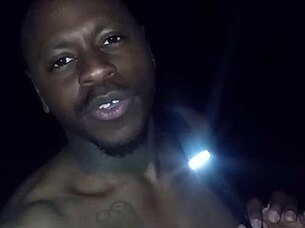 Showing Natural Tits Privately on Warm Night