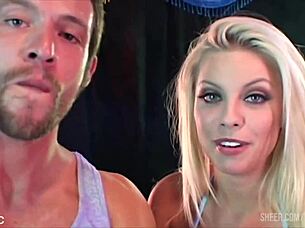 Finger painting intro gets playful and teasing 😏