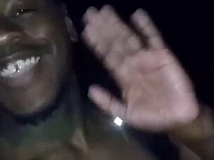 Showing Natural Tits Privately on Warm Night