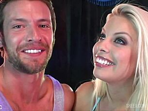 Finger painting intro gets playful and teasing 😏