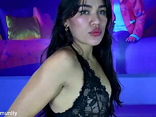 Luna Shines as New Latina Milf with Big Natural Tits