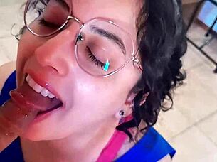 Creepy Gym Girl Babyluna939 Sniffs And Worships My Huge Cock