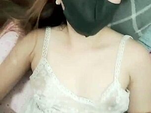 Fucking my wife's tight pussy till creampie!