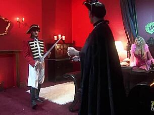 hey busty blonde, wanna ride our horny ghost dicks right now?