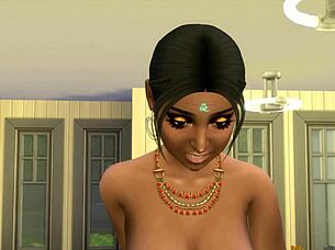 Indian Milf Massages Virgin Stud After Work For Hot Relief