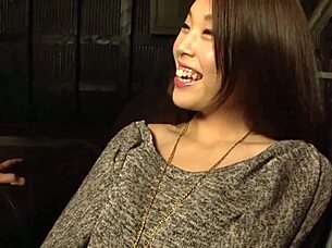 ayaka minamino charming asian slut ripped pants hairy pussy pounding