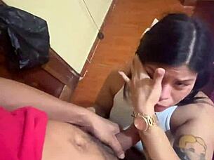 Latina Pornstar Begs Fan Cum Deep in Vagina Game