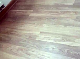 Sinful Girl's WET PUSSY Dripping in Black Stockings Close-Up